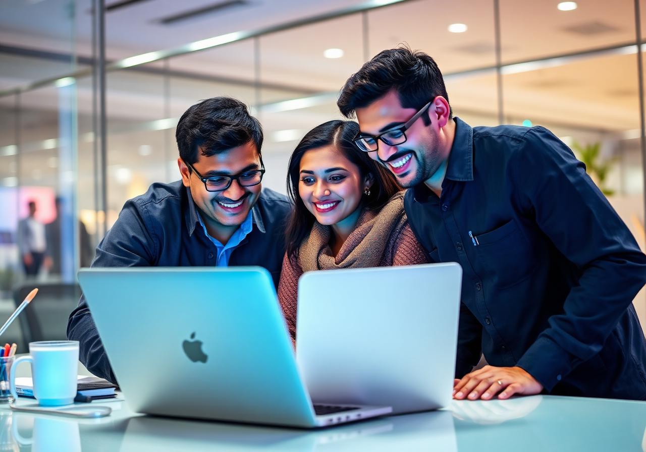 Bliss team collaborating